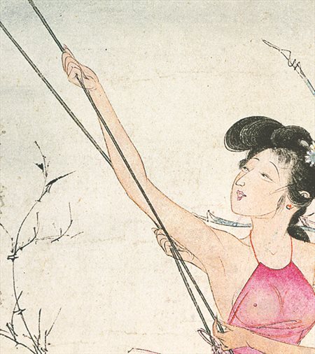 长顺县-胡也佛的仕女画和最知名的金瓶梅秘戏图